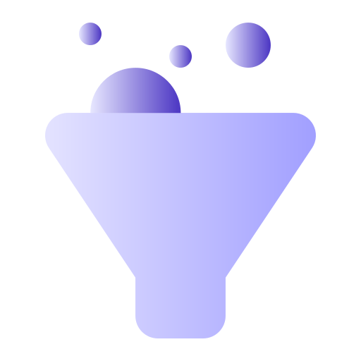 Lead funnel used in digital marketing campaigns to attract and convert potential customers